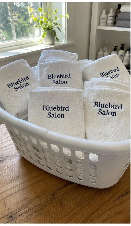 Customer photo of custom bath towels 3