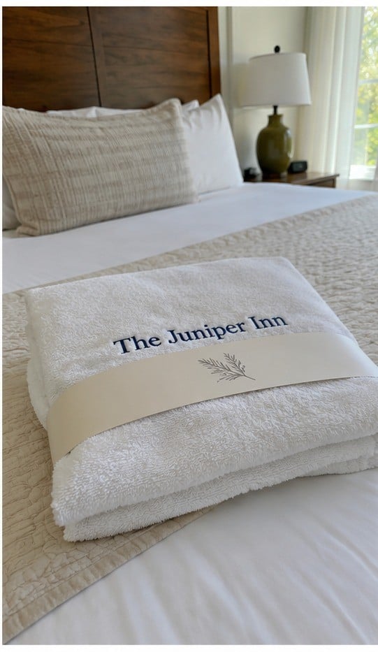 Customer photo of custom bath towels 1